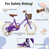 Kids Bike, 12 Inch Toddler Bicycles with Removable Training Wheels, Coaster Brake & Front V Brake, Children Bicycle For 2-3 Years Old Kids & Toddler - 4 of 4