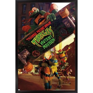 Trends International Teenage Mutant Ninja Turtles: Mutant Mayhem - One Sheet Framed Wall Poster Prints - 1 of 4