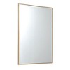 Elegant Lighting Metal frame rectangle mirror 36 inch in Brass - 4 of 4