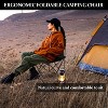 Gulches Outdoor Portable Chairs - Black Folding Camping Chair with Carry Bag, Small Size - 3 of 4
