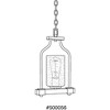 Progress Lighting Barnes Mill 1-Light Mini-Pendant, Antique Bronze, Seeded Glass Shade - 2 of 2