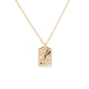 Soul Stack's Initial Here Pendant Necklaces - 1 of 2