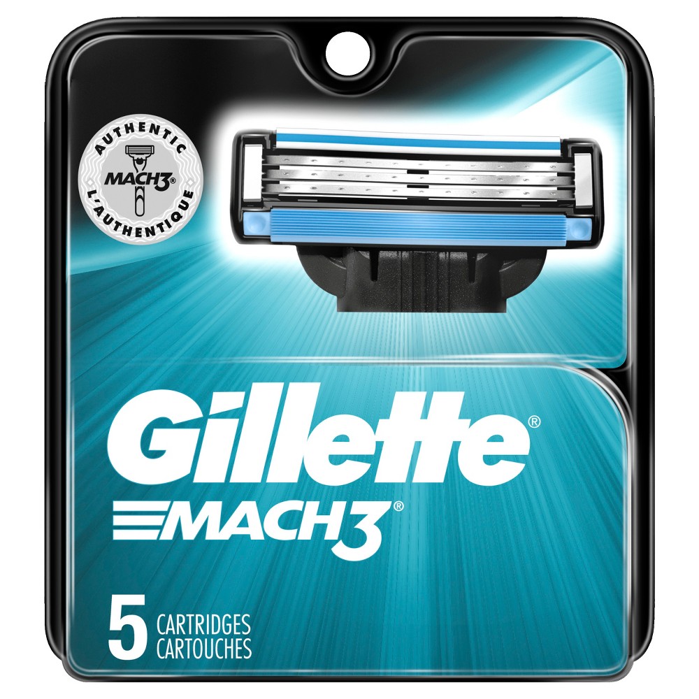 UPC 047400073715 product image for Gillette Mach3 Men's Razor Blade Refills - 5ct | upcitemdb.com