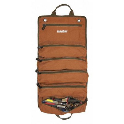 BUCKET BOSS 74004 Brown Canvas 6 Pockets