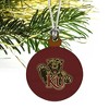 Kutztown Primary Logo Mini Small Tiny Wood Christmas Tree Holiday Ornament - 3 of 4