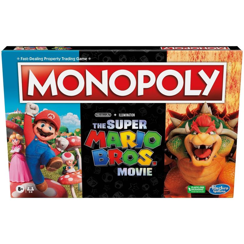 Monopoly Super Mario Movie Board Game, 1 of 10