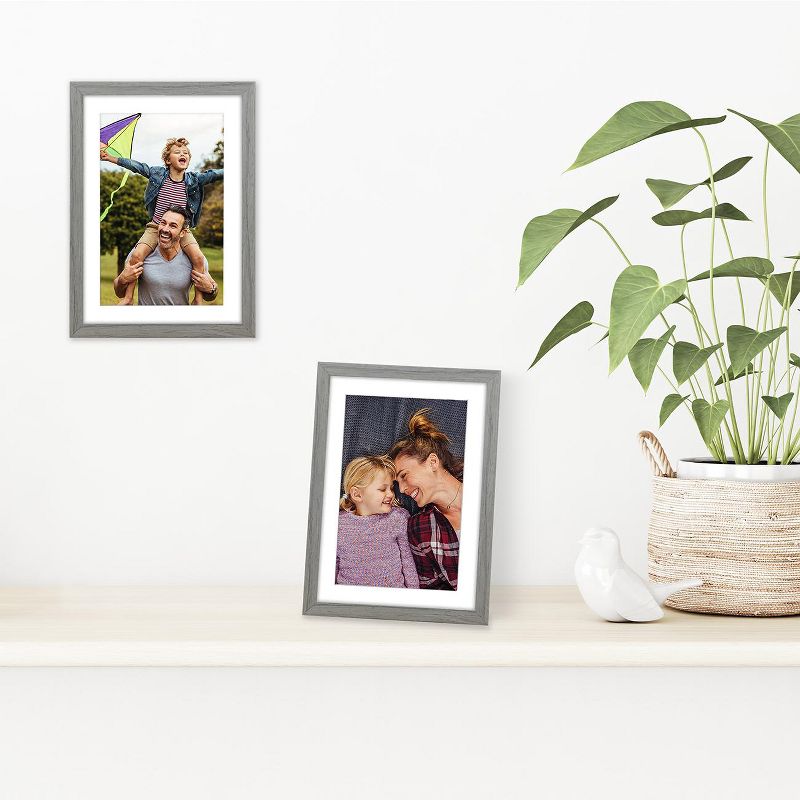 Americanflat Thin Picture Frames with tempered shatter-resistant glass - Horizontal and Vertical Formats for Wall and Tabletop, 5 of 7