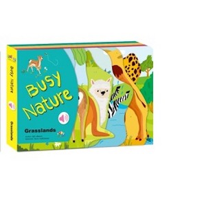 Grasslands - (Busy Nature) by  Masha Vyshinskaya (Hardcover) - 1 of 1