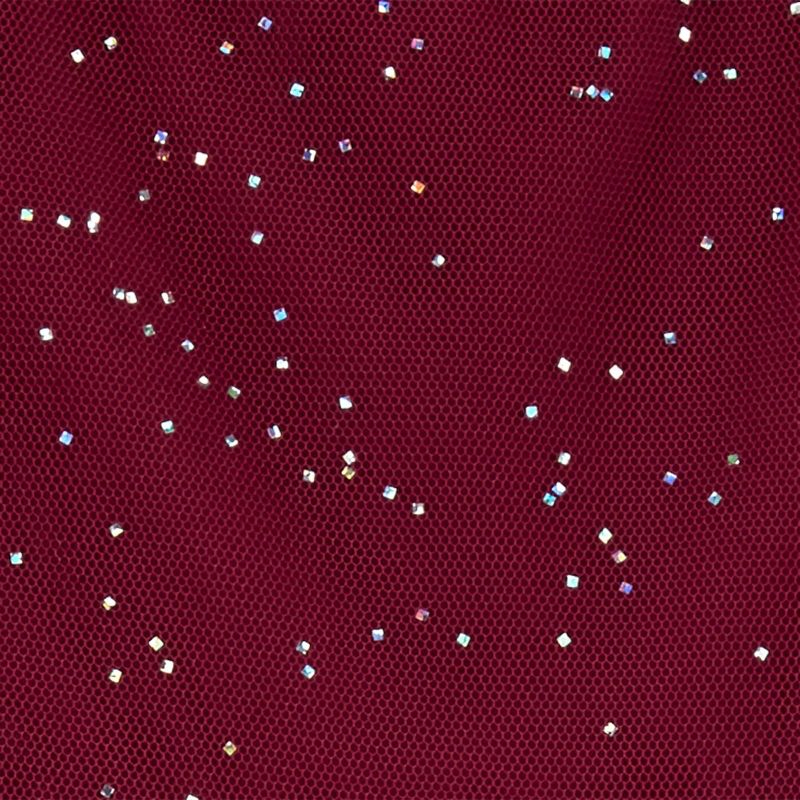 Carter's Just One You® Baby Girls' Glitter Dress - Burgundy, 5 of 12