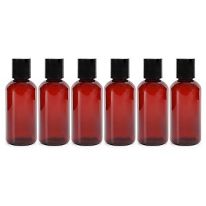 Cornucopia Brands Plastic Squeeze Bottles w/ Disc Top Flip Cap 6pk; Travel Friendly Bottles - 1 of 4