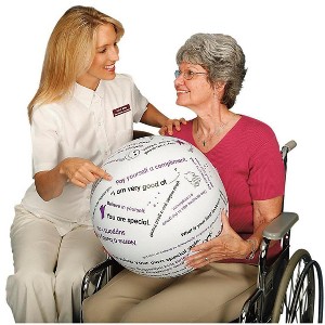 S&S Worldwide Toss N Talk-About Me Ball 24in - 1 of 3