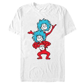 Men's Dr. Seuss Thing 1 and Thing 2 T-Shirt