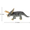 JuzToys Remote Control Dinosaur, RC Dino Triceratops Toys, Light-up Eyes, Lifelike Movement - 4 of 4