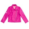 Barbie Girls Pink Faux Leather Jacket Little Kid to Big Kid - 2 of 4