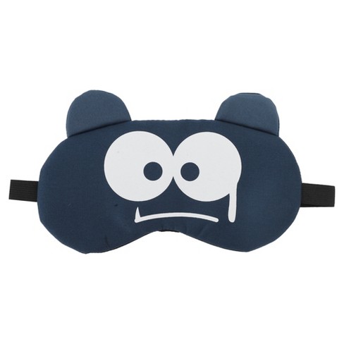 Unique Bargains Soft Cartoon Frightened Expression Sleep Mask 1 Pc - image 1 of 4