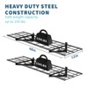 2 Pack Garage Wall Shelf 48x12 Inch Heavy Duty Wall Mounted Storage Shelves with Hooks, 400lbs Total Capacity for Garage Organization - 4 of 4
