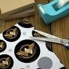 Wonder Woman Movie Golden Lasso Logo Gift Wrap 30" x 72" - 3 of 4