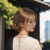 Unique Bargains Women's Flower Hair Claw Clips 1 Pc - 2 of 4