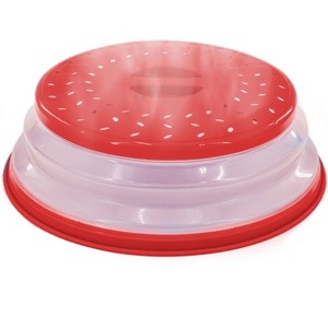 5 Star Super Deals Microwave Splatter Guard Cover Collapsible Lid Food Protection and Easy Storage BPA-Free Dishwasher Safe Heat Resistant - 1 of 4