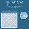 Cabana Air Filters 6 Pack Home HVAC Furnace Air Filters, Capture Unwanted Particles with Pleated Design, MERV 11, 12 x 12 x 1, White - 2 of 4