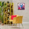 Stupell Industries Folk Birds on Dahlias Black Framed Floater Canvas Wall Art - 2 of 4
