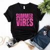 Simply Sage Market Summer Vibes Block Distressed Short Sleeve Tee - 3 of 4