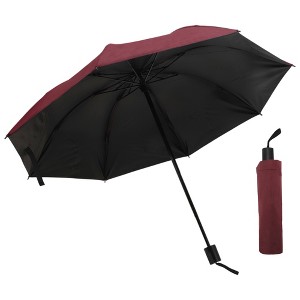 Unique Bargains Manual Open Close Umbrella Retractable for Rain Wind - 1 of 4