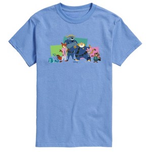 Men's - Zootopia - Nick, Judy, And Friends Short Sleeve Graphic T-Shirt - 1 of 4