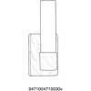 Progress Lighting, Blanco Collection, 1-Light LED Wall Bracket, Brushed Nickel, Etched Glass Shade - 2 of 4