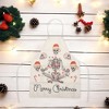 Unique Bargains Christmas Aprons Linen Beige White Black Red Yellow Blue 21.65"x26.77" 1 Pcs - 2 of 4