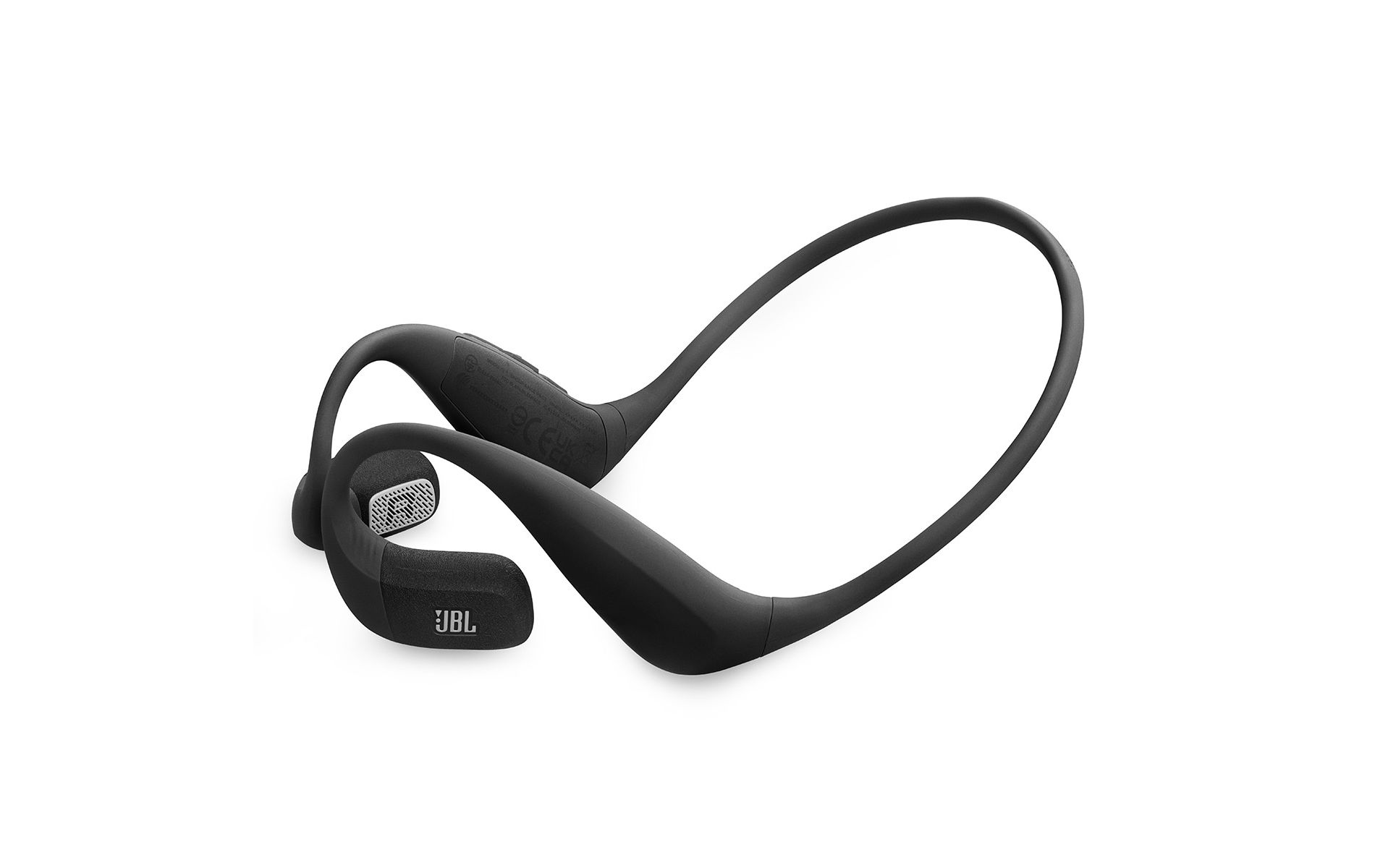 JBL Endurance Pace True Wireless Over Ear Sports Headphones with Noise Cancellation (Black)