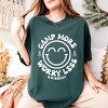 Simply Sage Market S.W.Smiley Camp More Worry Less Smiley Face Garment Dyed Tee - 3 of 4