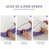 Adjustable Cooling Foam Pillows, Queen Size, 2 Packs, Medium for All Sleepers - 3 of 4