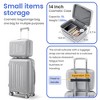 NAYSAYE Luggage 4 Piece Sets Hard Shell Lightweight TSA Lock Carry On Expandable Suitcase with Spinner Wheels Travel Set, Silver, 18.3"*10.8"*29" - 2 of 4