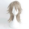 Unique Bargains Women's Curly Wigs 14" Light Gold Tone with Wig Cap - 2 of 4