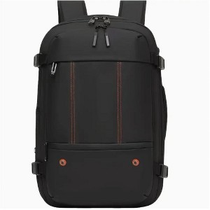 MaseiKar Lightweight Durable Polyester Travel Backpack - Compact Daypack with Adjustable Shoulder Straps,Vacation & Outdoor Trips - Black Backpack - 1 of 4