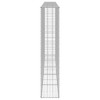 vidaXL Gabion Wall with Covers Galvanized Steel 118.1"x11.8"x19.7" - 4 of 4