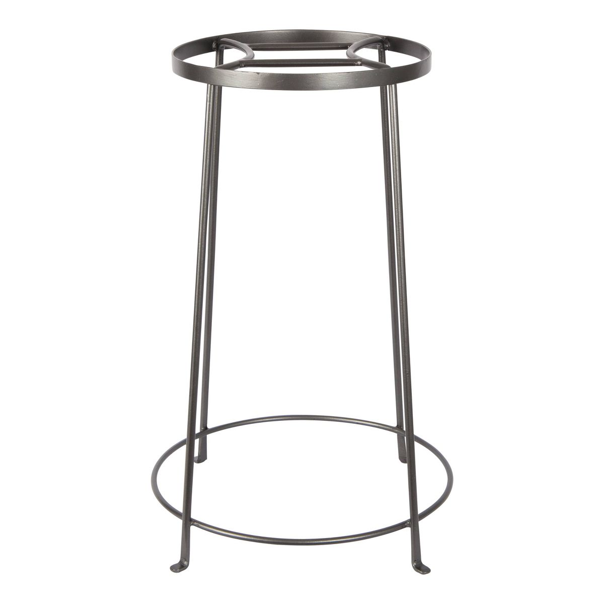 Indoor/Outdoor Diamond Shaped Argyle Iron Plant Stand Roman Bronze - Achla Designs - thumbnail 10