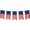 Northlight Americana USA Flag Swallowtail Hanging Wall Banner - 9.75' - 3 of 4