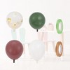 Unique Bargains Latex Party Balloons with Ribbon 10 inch 20 Pcs - 2 of 4