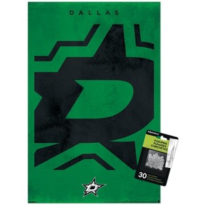 Trends International NHL Dallas Stars - Logo 25 Unframed Wall Poster Prints - 1 of 4