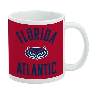 Florida Atlantic University Owls Ceramic Coffee Mug Novelty Gift Mugs for Coffee Tea and Hot Drinks 11oz White