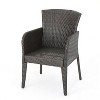 NicBex Patio Dining Chairs Set of 2,PE Wicker Outdoor Chairs,Kitchen Chairs for Dining Room,Patio - 4 of 4