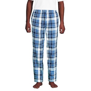 Lands' End Men's Flannel Pajama Pants - 1 of 4