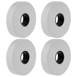 Unique Bargains PE Non-Adhesive Flagging Tapes for Trail Outdoor White 4 Pcs - 1 of 4