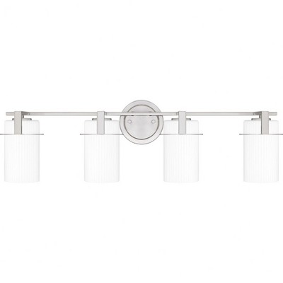 Quoizel Lighting Seymour 4 - Light Vanity in  Brushed Nickel
