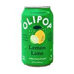 OLIPOP Lemon Lime Sparkling Tonic - 12 fl oz