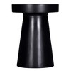 16" Solid Wood Glam Round Pedestal End/Side Table, Stylish Accent Piece for Living Room or Bedroom D¨¦cor - 3 of 4