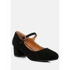 Dallin Suede Block Heel Mary Janes - 3 of 4
