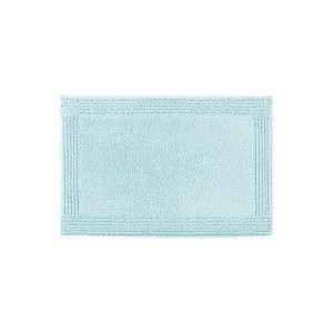 Gracie Mills Forrest 3000 GSM Solid Heavyweight Reversible Cotton Tufted Bath Rug - 1 of 4